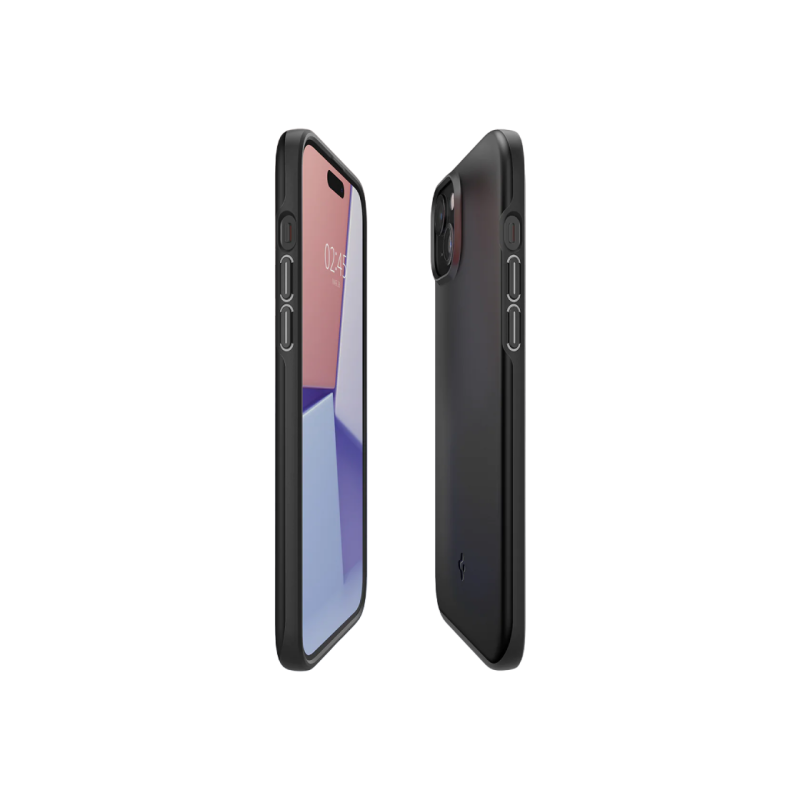 Spigen iPhone 15 Plus, тонкий, черный