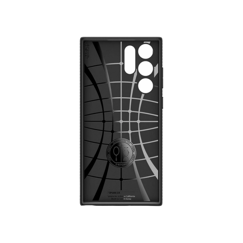 Spigen Samsung S22+, Liquid Air, матовый черный