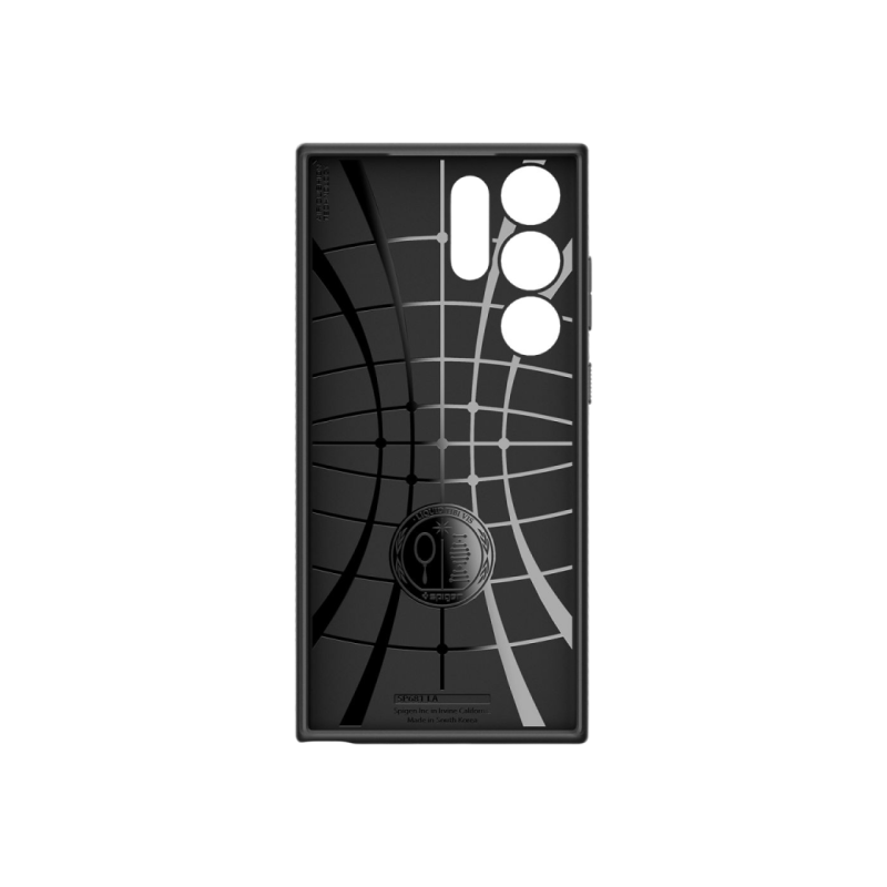 Spigen Samsung S23 Ultra, Liquid Air, матовый черный