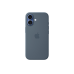 iPhone 17 Silicone Case with MagSafe-Anchor Blue,ModelA3558