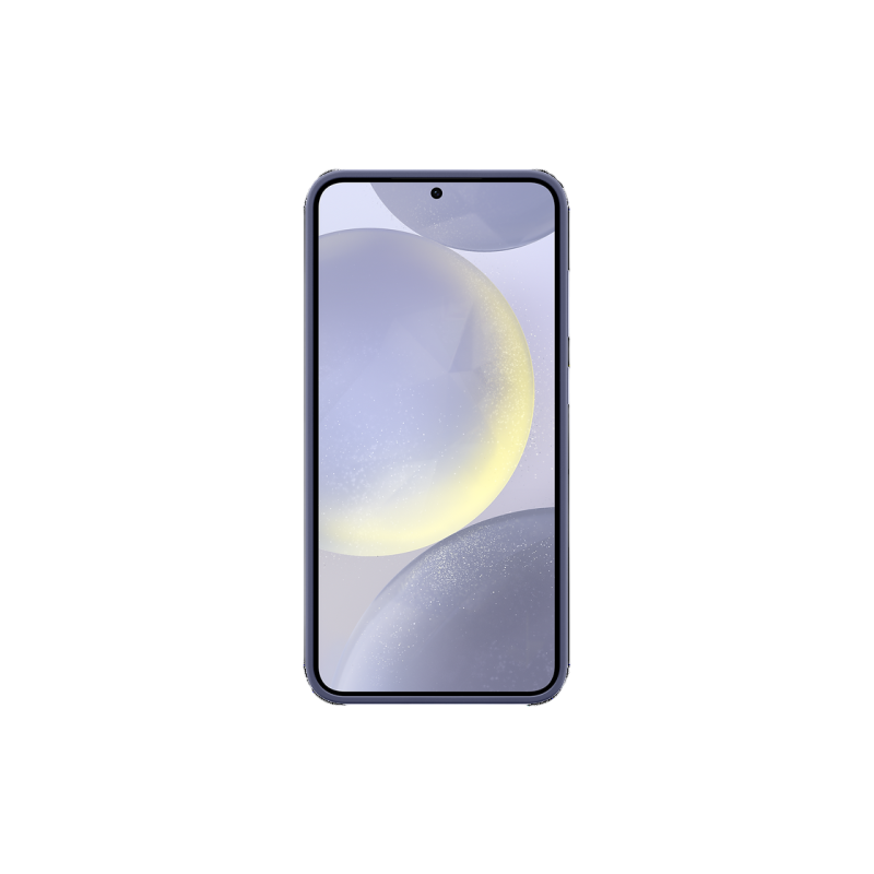 Оригинал Сэм. силиконовый чехол Galaxy S24+, Фиолетовый