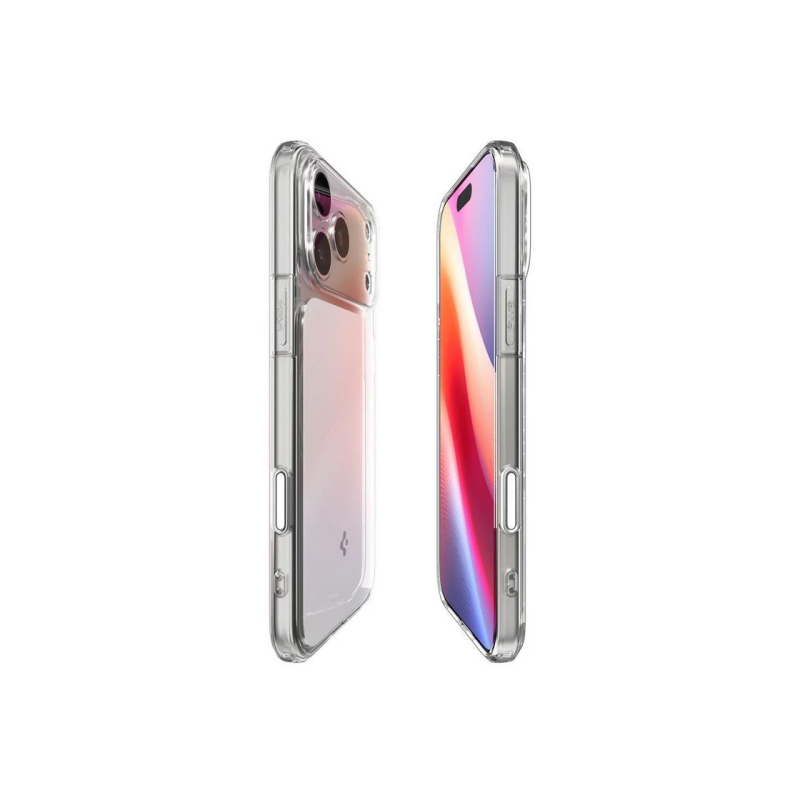 Spigen iPhone 17 Pro Max, Ultra Hybrid "T" Mag Safe, Glossy White