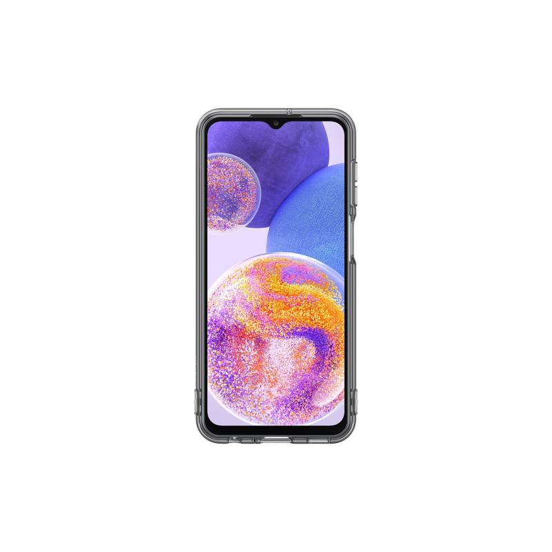 Original Sam. Soft Clear cover Galaxy A23, Black