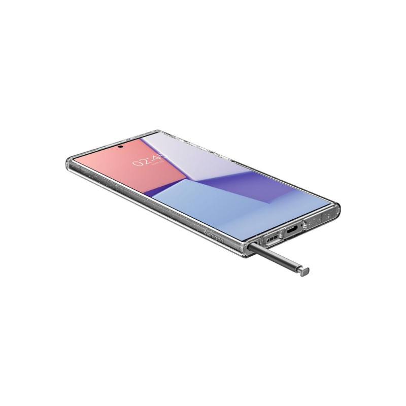 Spigen Samsung S23 Ultra, жидкий кристалл, блестящий кристалл