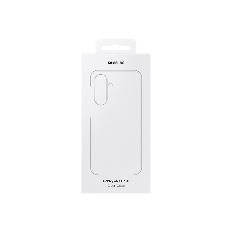 Оригинальный чехол Sam. Прозрачный чехол для Galaxy A17.