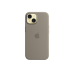 iPhone 15 Silicone Case with MagSafe - Clay