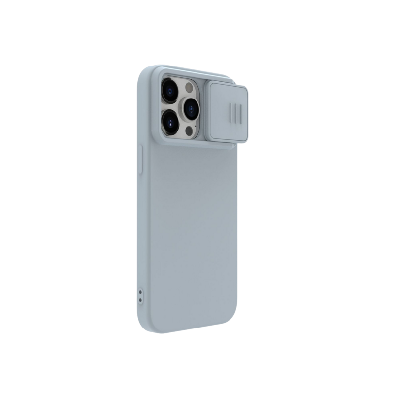 Чехол Nillkin Apple iPhone 15 Pro, CamShield Silky Silicone, Star Grey