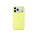 iPhone 17 Pro Max Silicone Case with MagSafe - Neon Yellow,ModelA3560