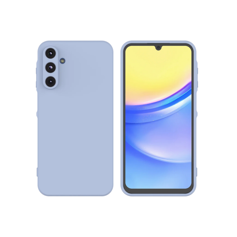 Xcover husa p/u Samsung A25, Soft Touch (Microfiber), Light Blue