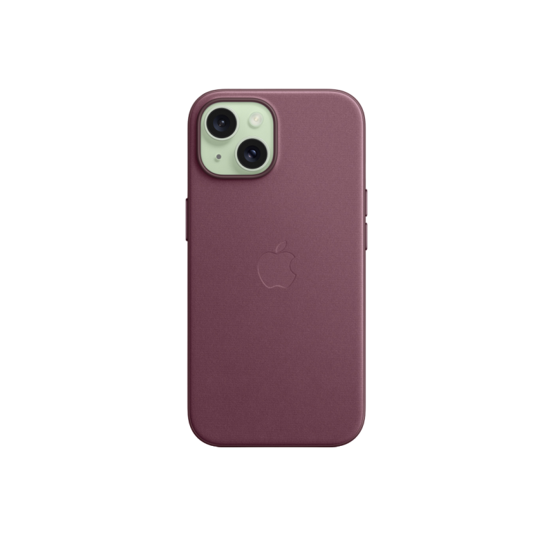 Чехол FineWoven для iPhone 15 с MagSafe - Mulberry