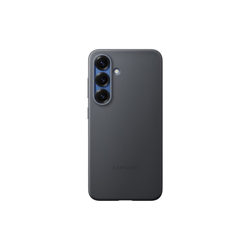 Оригинал Сэм. силиконовый чехол Galaxy S25, черный