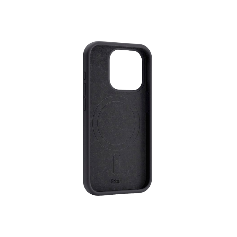 Etteri Apple iPhone 16 Pro Max, силиконовый чехол Mag, черный
