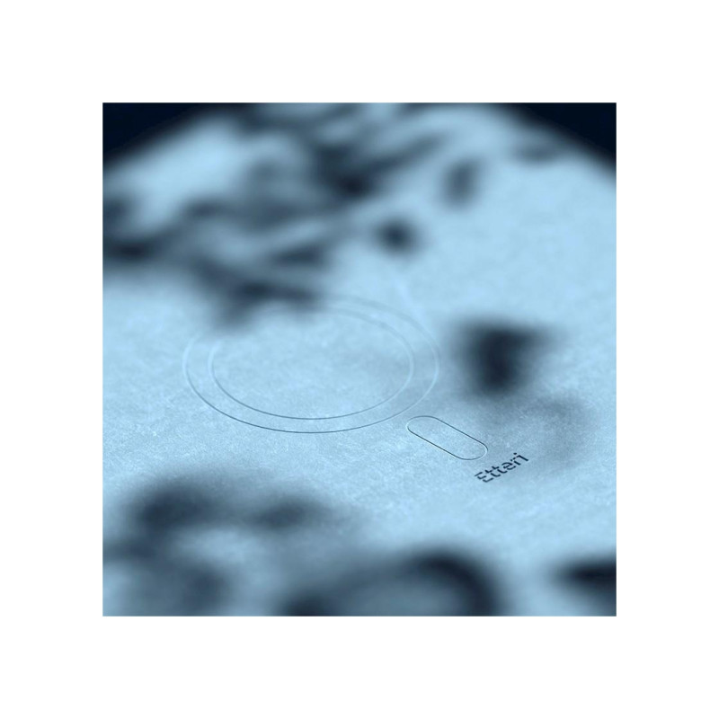 Etteri Apple iPhone 16, силиконовый чехол Mag, светло-голубой