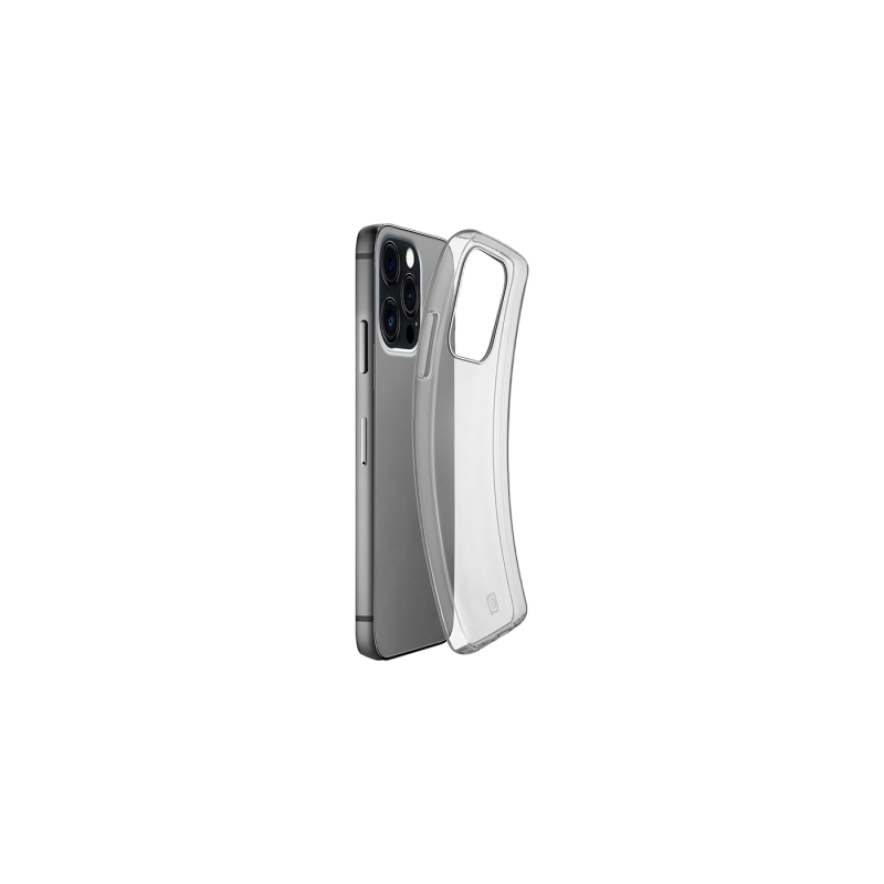 Сотовый Apple iPhone 14 Pro, тонкий чехол, прозрачный