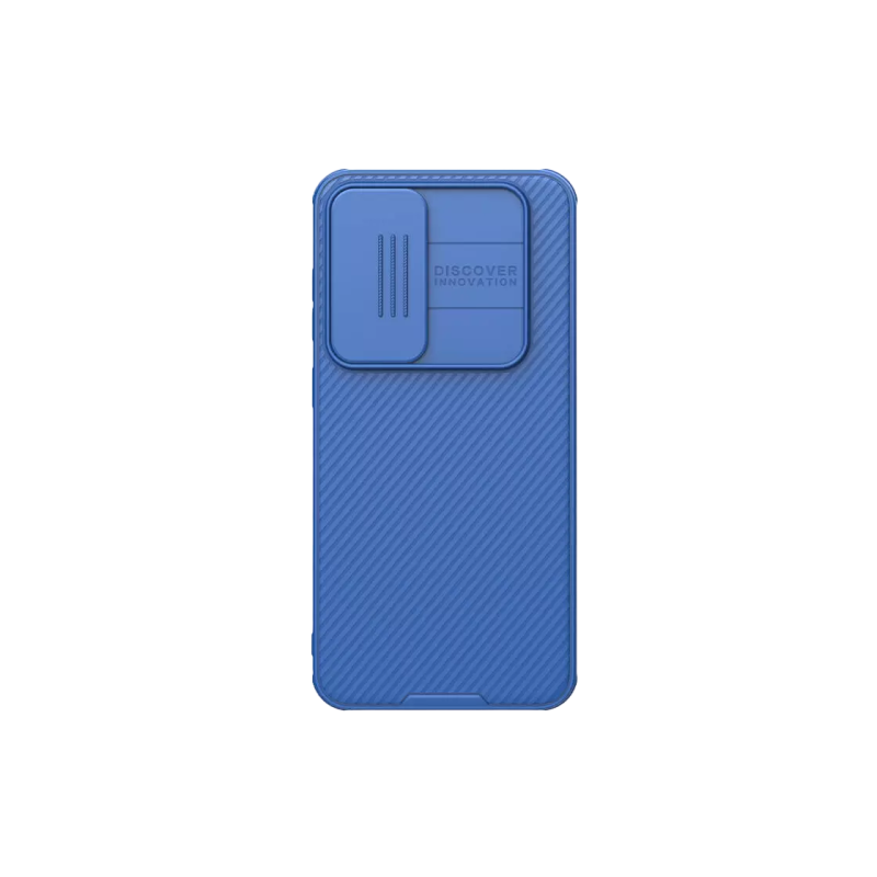 Ниллкин Сэм. Гал. S24 FE, чехол Camshield Pro, синий