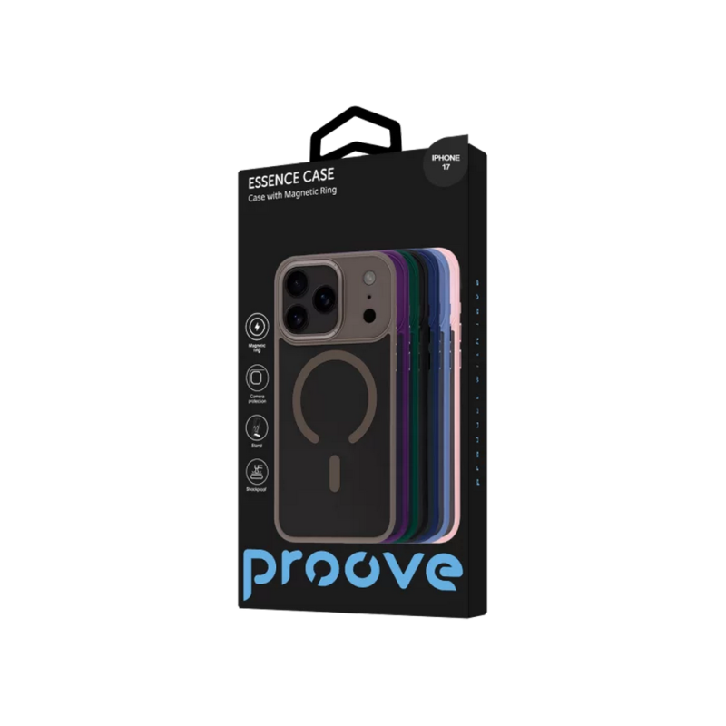 Proove Apple iPhone 17,Essence Case ,Black