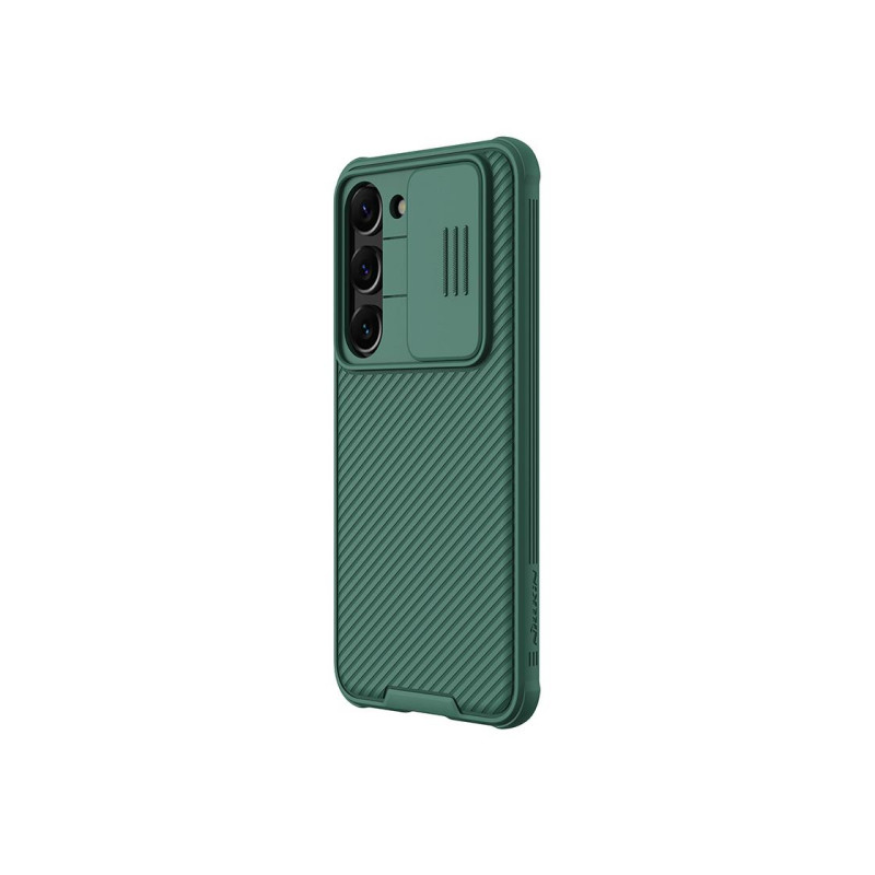 Ниллкин Сэм. Гал. S23, Чехол Camshield Pro, темно-зеленый