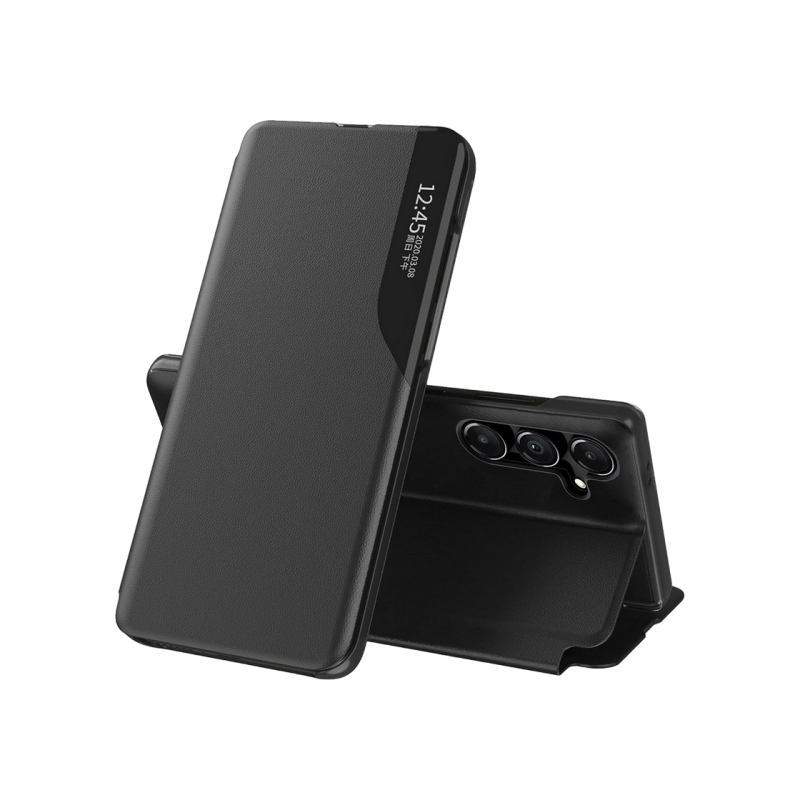 Xcover for Samsung Galaxy A55, Soft Book View Series, Black