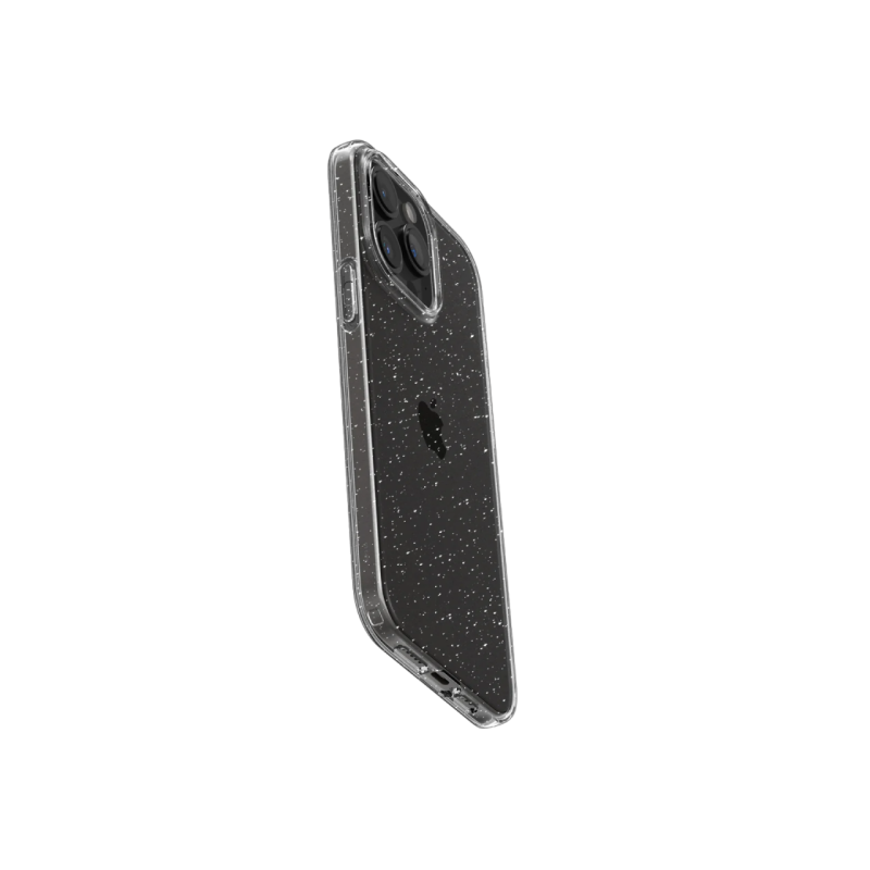Spigen iPhone 15 Pro, жидкий кристалл, блестящий кристалл