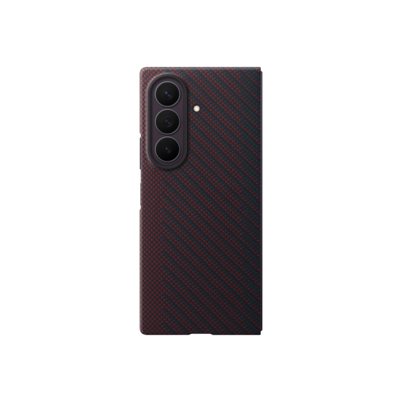 Original Sam. Carbon Magnet Case Fold8 Ultra, Red