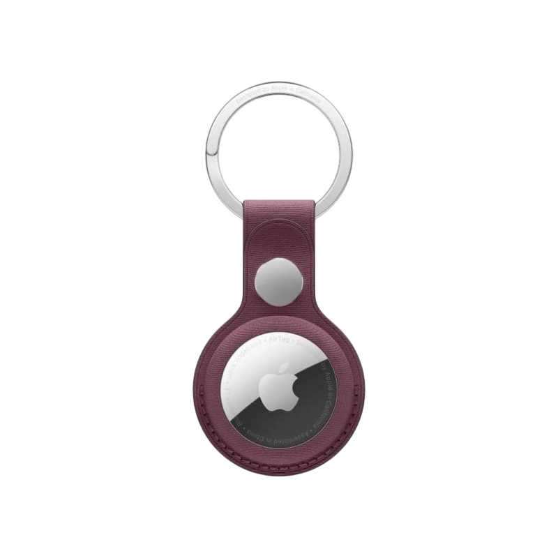 Apple AirTag FineWoven Key Ring – Mulberry