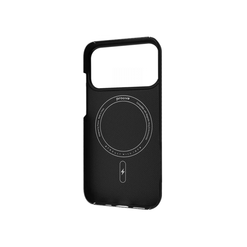 Proove Apple iPhone 17 Pro Max, Carbon Slim с MagSafe, Onyx