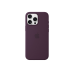 Силиконовый чехол для iPhone 16 Pro Max с MagSafe-Plum, модель A3313