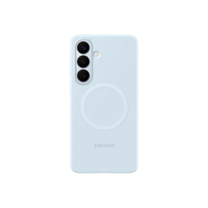 Original Sam. silicone magnet cover Galaxy S26+, Lightblue