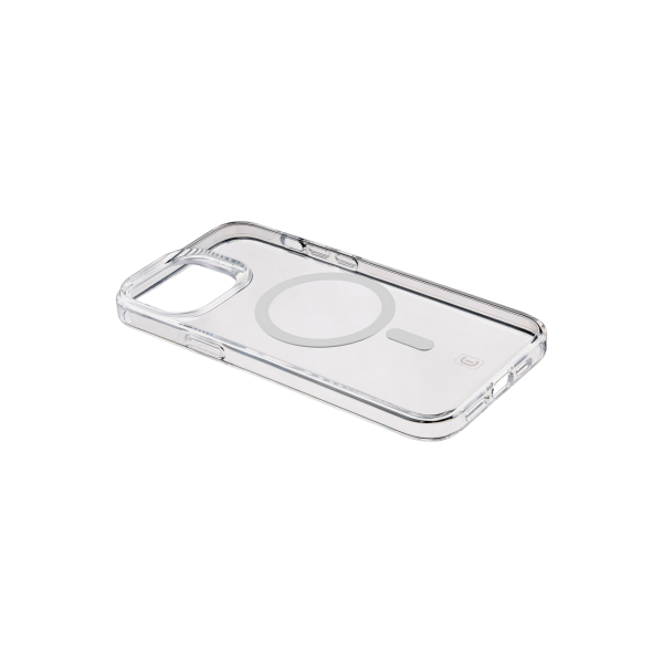 Чехол для Apple iPhone 15 с глянцевой поверхностью, прозрачный.