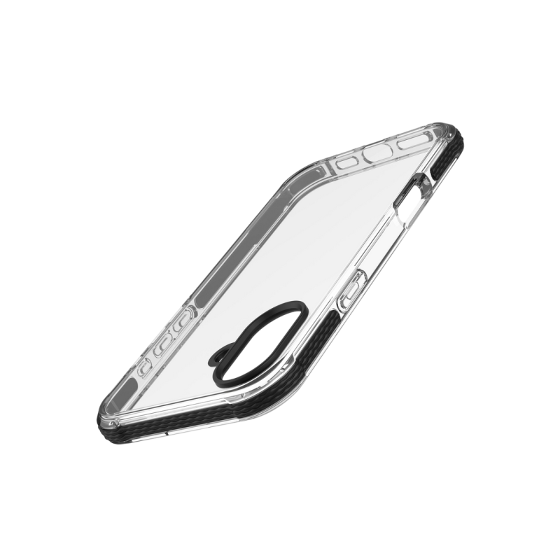 Сотовый Apple iPhone 16, чехол Tetra, прозрачный