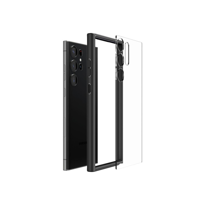 Spigen Samsung S23 Ultra, Ultra Hybrid, матовый черный