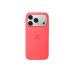 iPhone 17 Pro Silicone Case with MagSafe- Bright Guava, ModelA3559