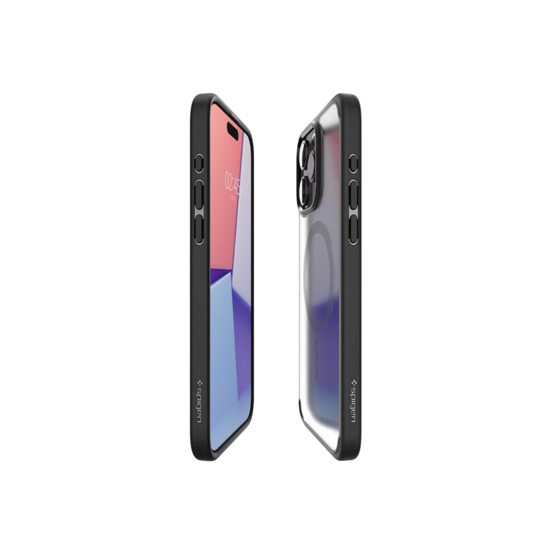 Spigen iPhone 15 Pro Max, ультрагибридный Mag Magsafe, цвет Frost Black