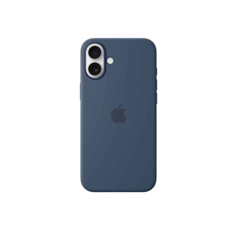 Силиконовый чехол для iPhone 16 Plus с MagSafe-Denim, модель A3314