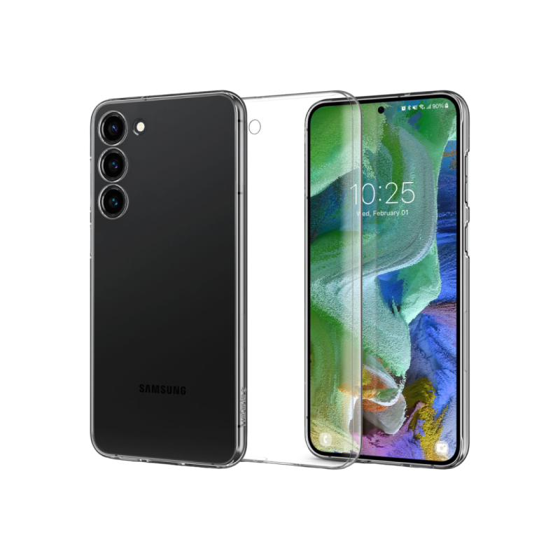 Spigen Samsung S23+, Airskin, кристально чистый