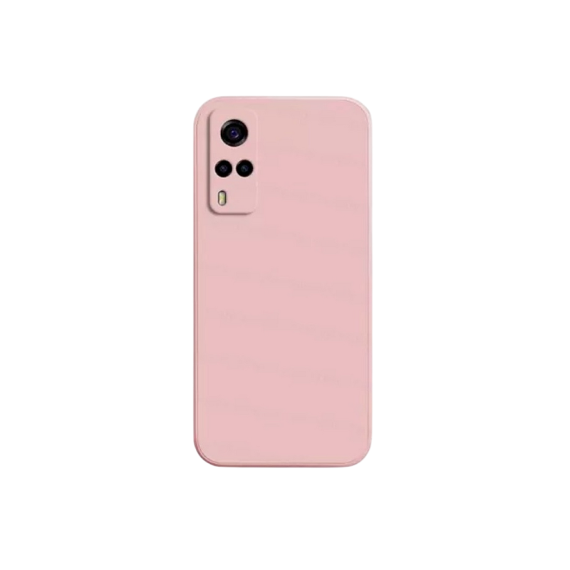 Чехол Xcover для Vivo Y33, жидкий силикон, розовый