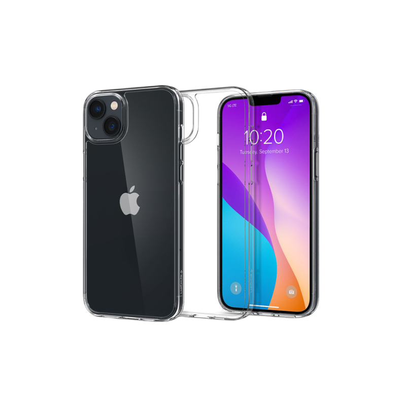 Spigen iPhone 14 Plus, Airskin Hybrid, кристально чистый