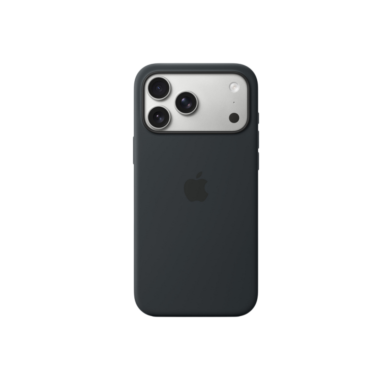 iPhone 17 Pro Max Silicone Case with MagSafe - Black,ModelA3560