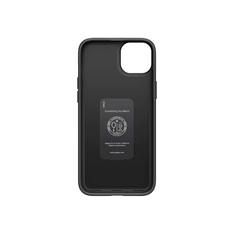 Spigen iPhone 15 Plus, тонкий, черный