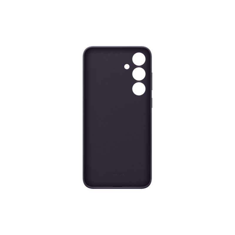Оригинал Сэм. Чехол из веганской кожи Galaxy S24+, темно-фиолетовый