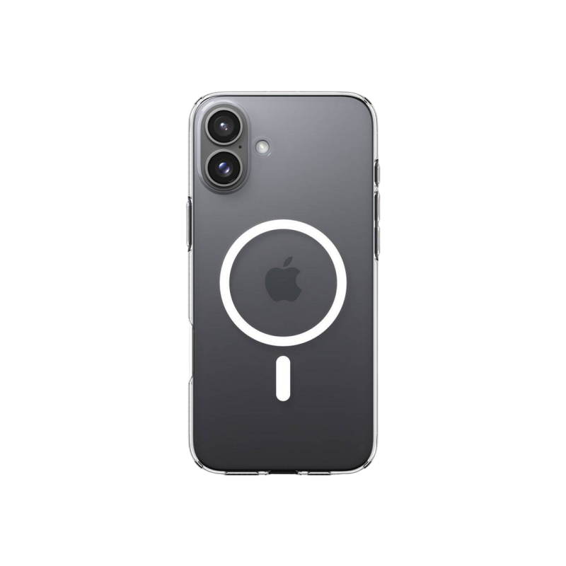 Spigen iPhone 16, Жидкокристаллический Mag Magsafe, Прозрачный