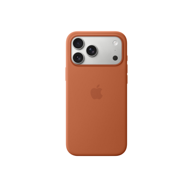 iPhone 17 Pro Max Silicone Case with MagSafe -Terra Cotta,ModelA3560