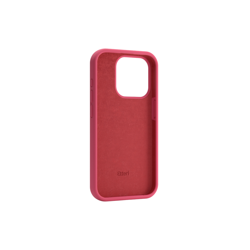 Etteri Apple iPhone 16, Silicone Mag case, Raspberry
