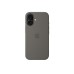 iPhone 16 Silicone Case with MagSafe-Stone Gray,ModelA3313