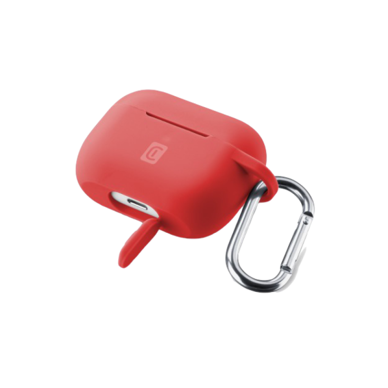Сотовые Apple Airpods Pro, чехол Bounce, красный
