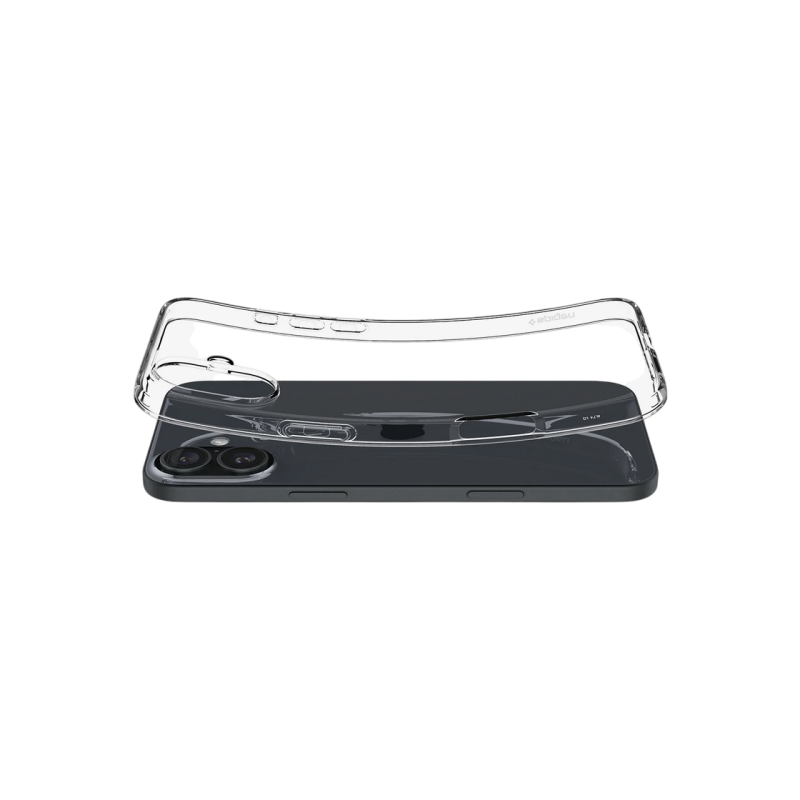 Spigen iPhone 16, Жидкокристаллический Mag Magsafe, Прозрачный