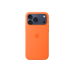 iPhone 17 Pro Max Silicone Case with MagSafe - Orange,ModelA3560