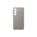 Оригинал Сэм. Чехол из веганской кожи Galaxy S24, серо-коричневый
