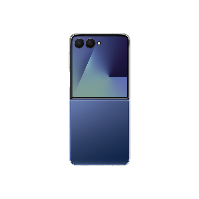 Оригинальный Sam. Чехол для Galaxy Flip 7, прозрачный.