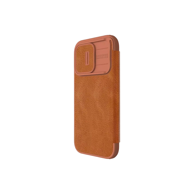 Nillkin Apple iPhone 15 Pro Max, Qin Pro Коричневый